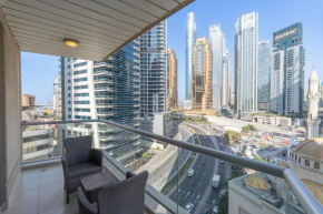 Stylish 1-Bedroom Apartment for 4 in Dubai Marina